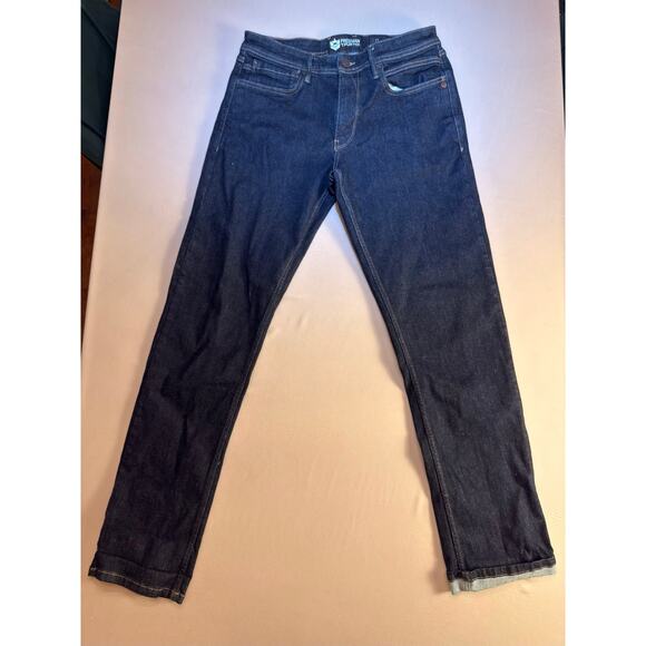 Freeman T. Porter Slim Fit Jeans — Large (Dark Wash) - Picture 1 of 13